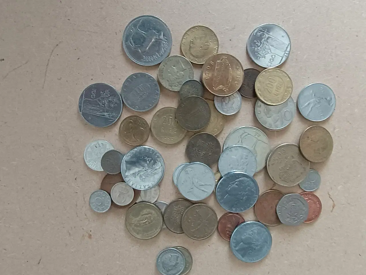 Billede 4 - Mønter danske og andre.