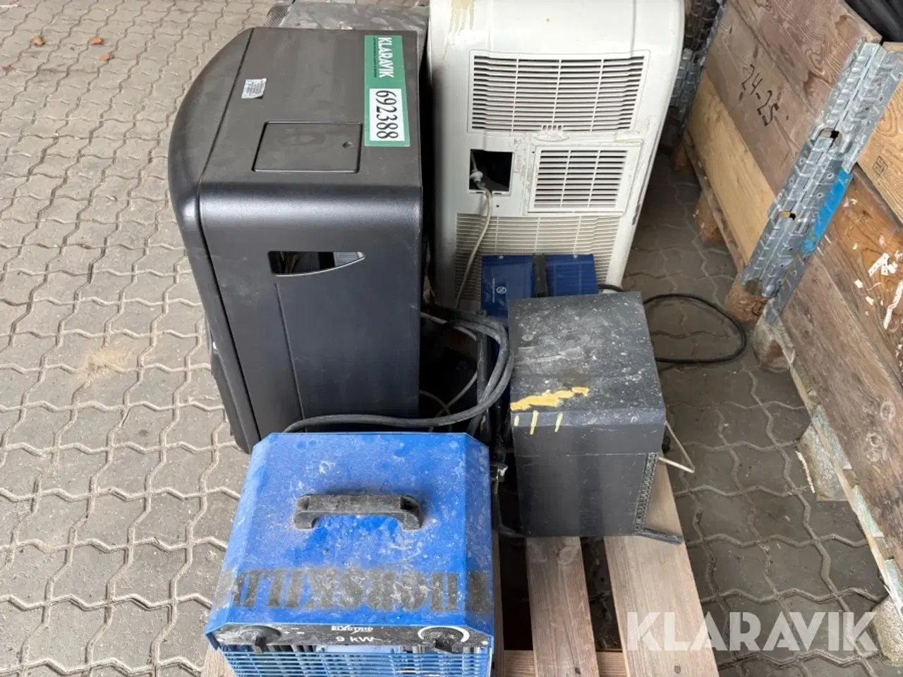 Billede 2 - Elvarmere, affugter og gasvarmer – samlet parti