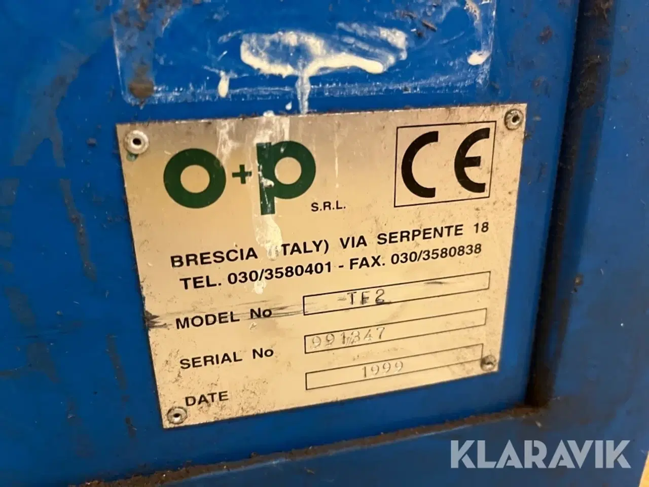 Billede 4 - Hydraulikslange skærer O+P TF2