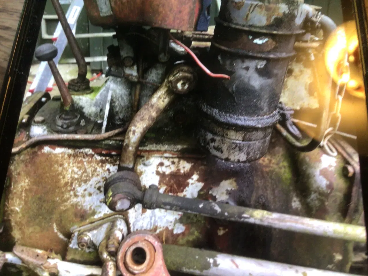 Billede 4 - MF 35 benzinmotor med som på foto