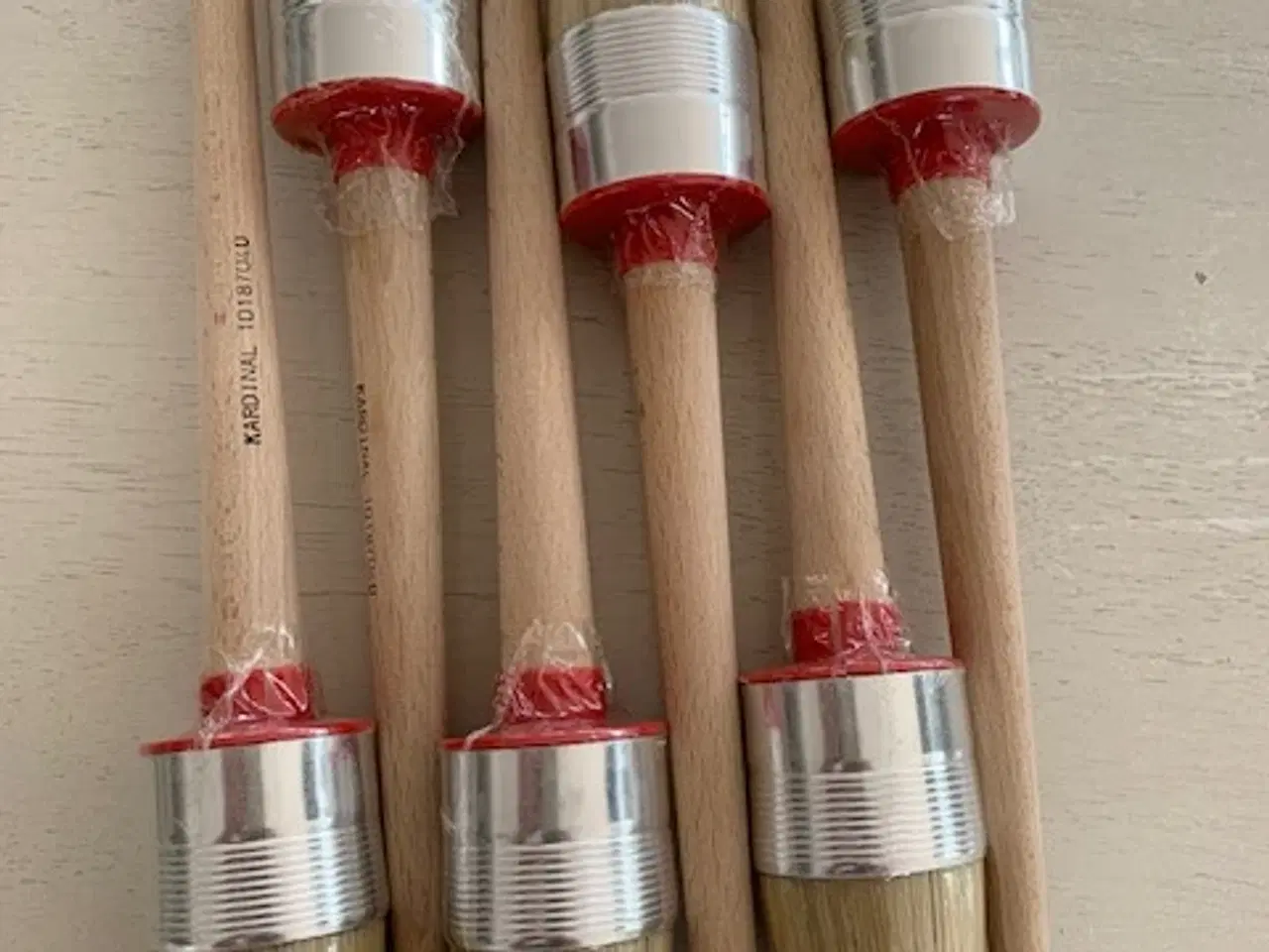 Billede 1 - 4 stk 40mm  Guldberg Kardinal Serie 187 håndlavet