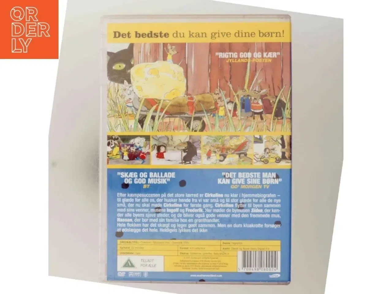 Billede 3 - Cirkeline: Storbyens Mus (DVD)
