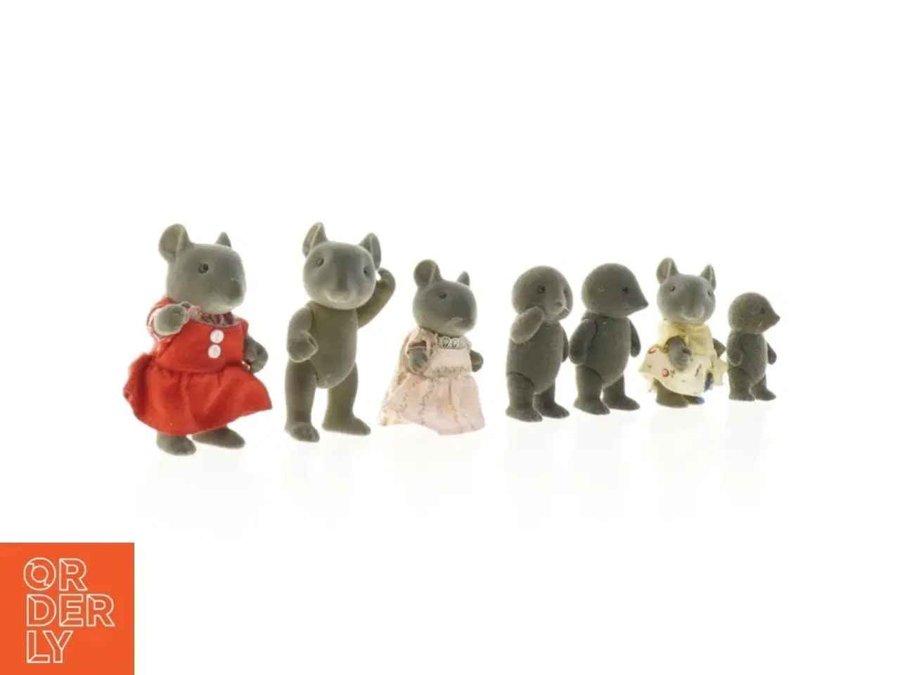 Billede 3 - Dyrefamilie figurer fra sylvanian (str. 5 cm til 8 cm høj)