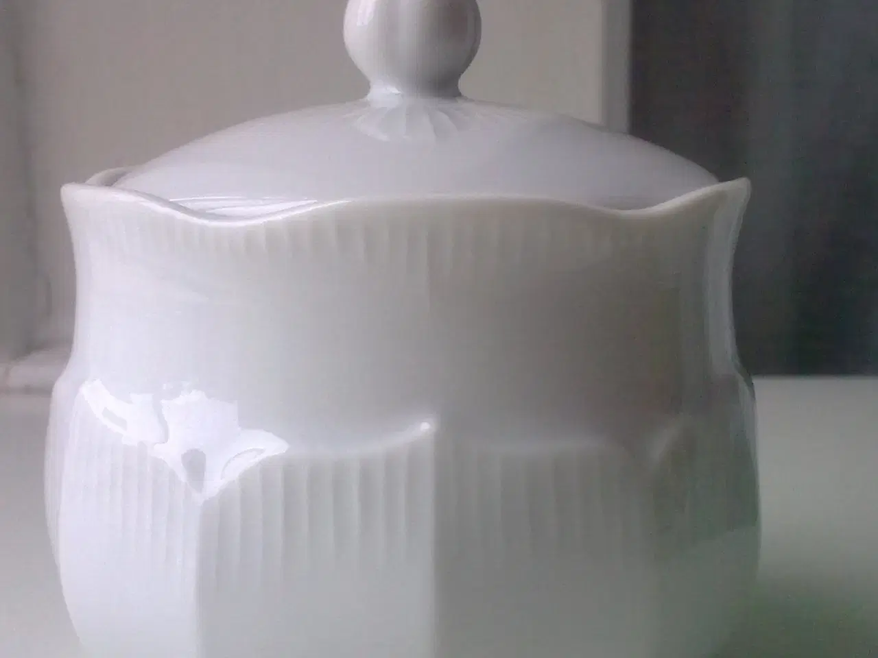 Billede 7 - Uh D' koldt baby blomst hvid krukke SAMLET +1