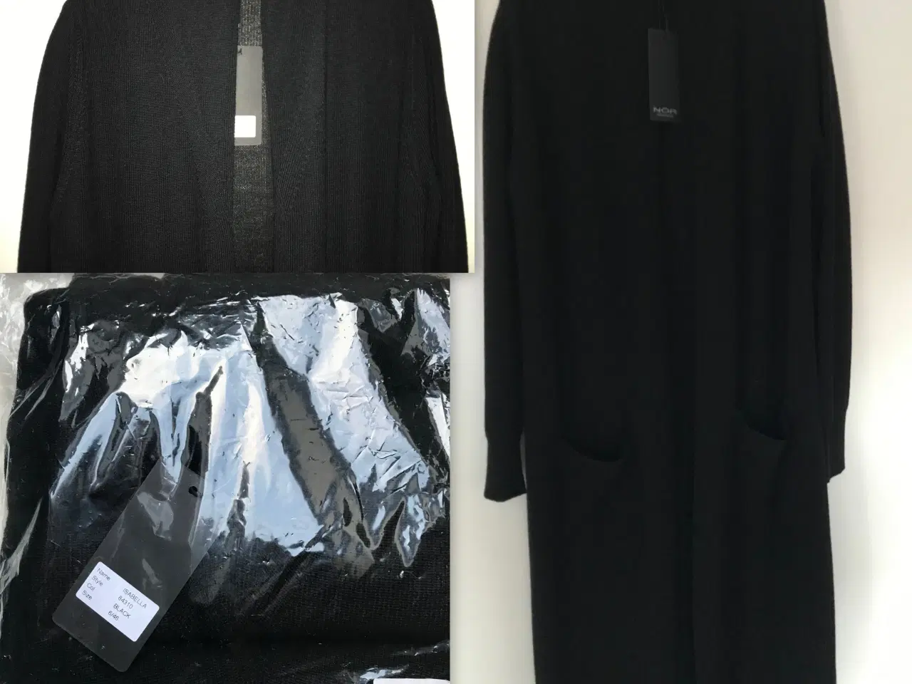 Billede 1 - Nör cardigan i sort