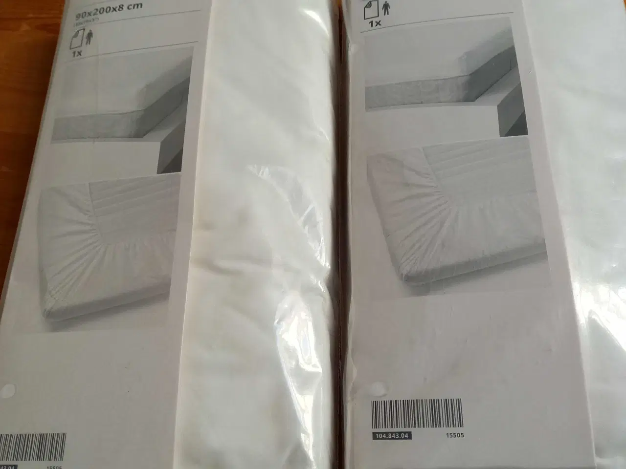 Billede 1 - 2 Ullvide faconlagner til topmadras