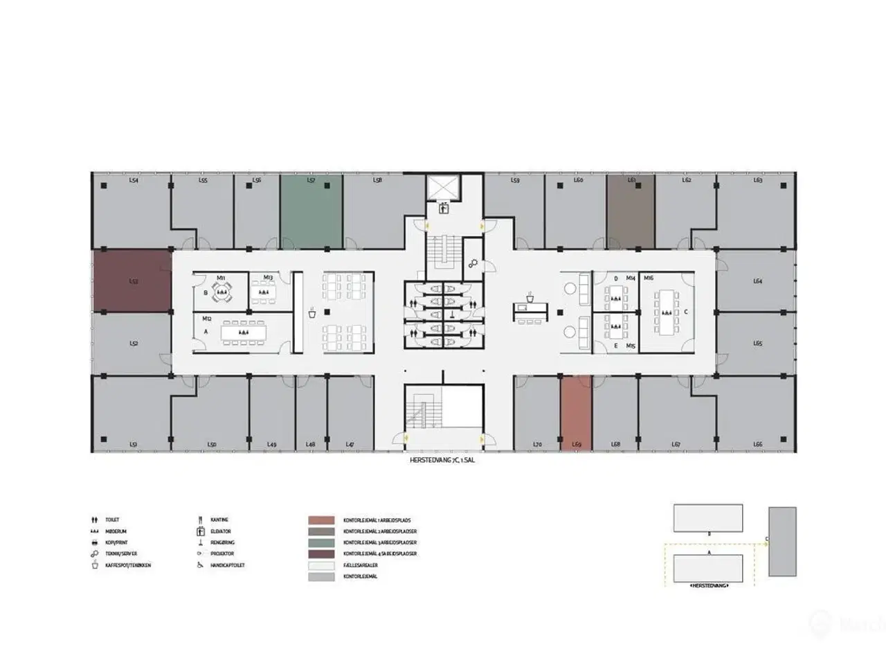 Billede 15 - Fleksibelt kontorhotel på Herstedvang 7A – Ideelle faciliteter og adgang 24/7