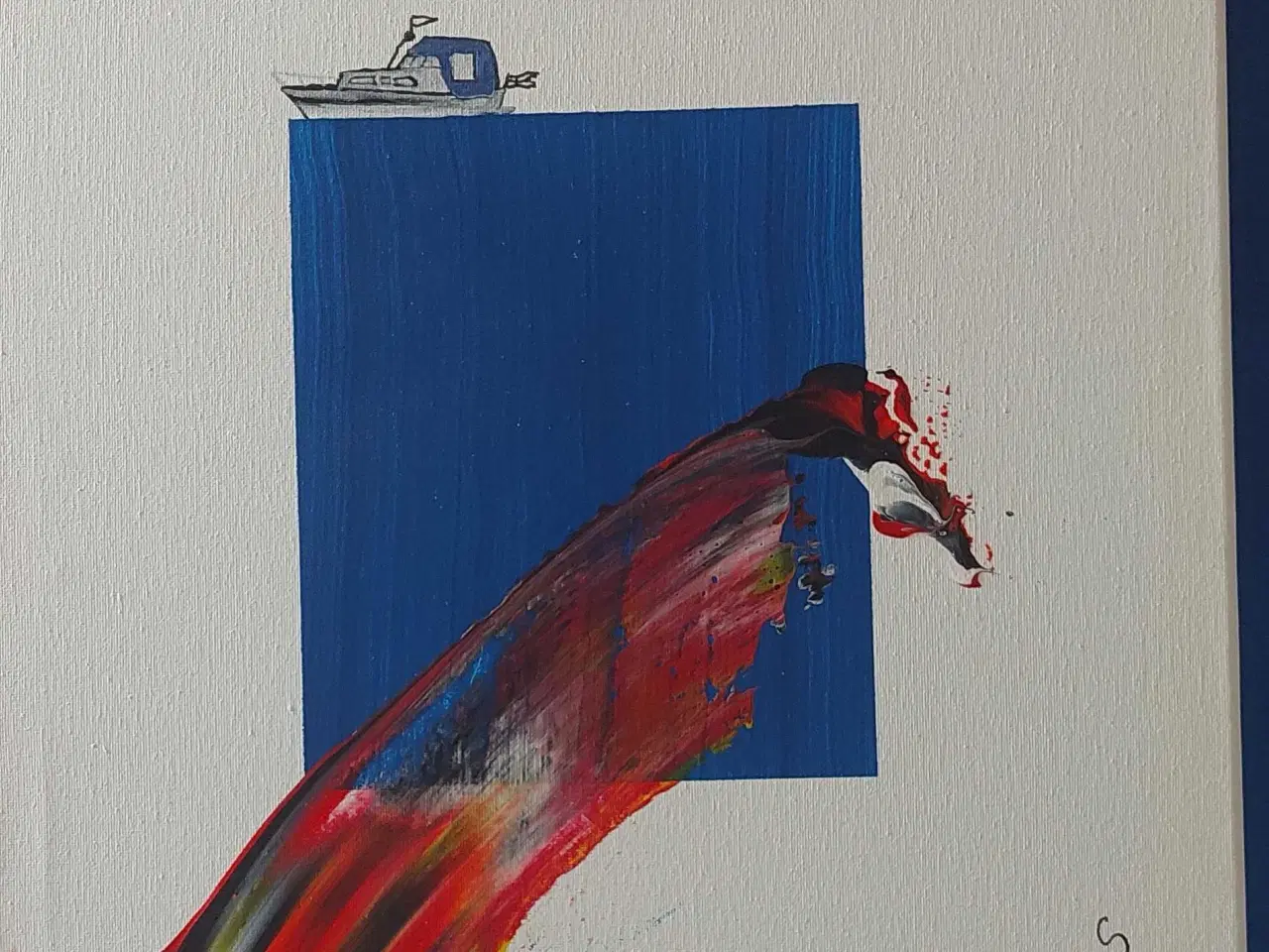 Billede 1 - Allan's moderne kunst/fluid art