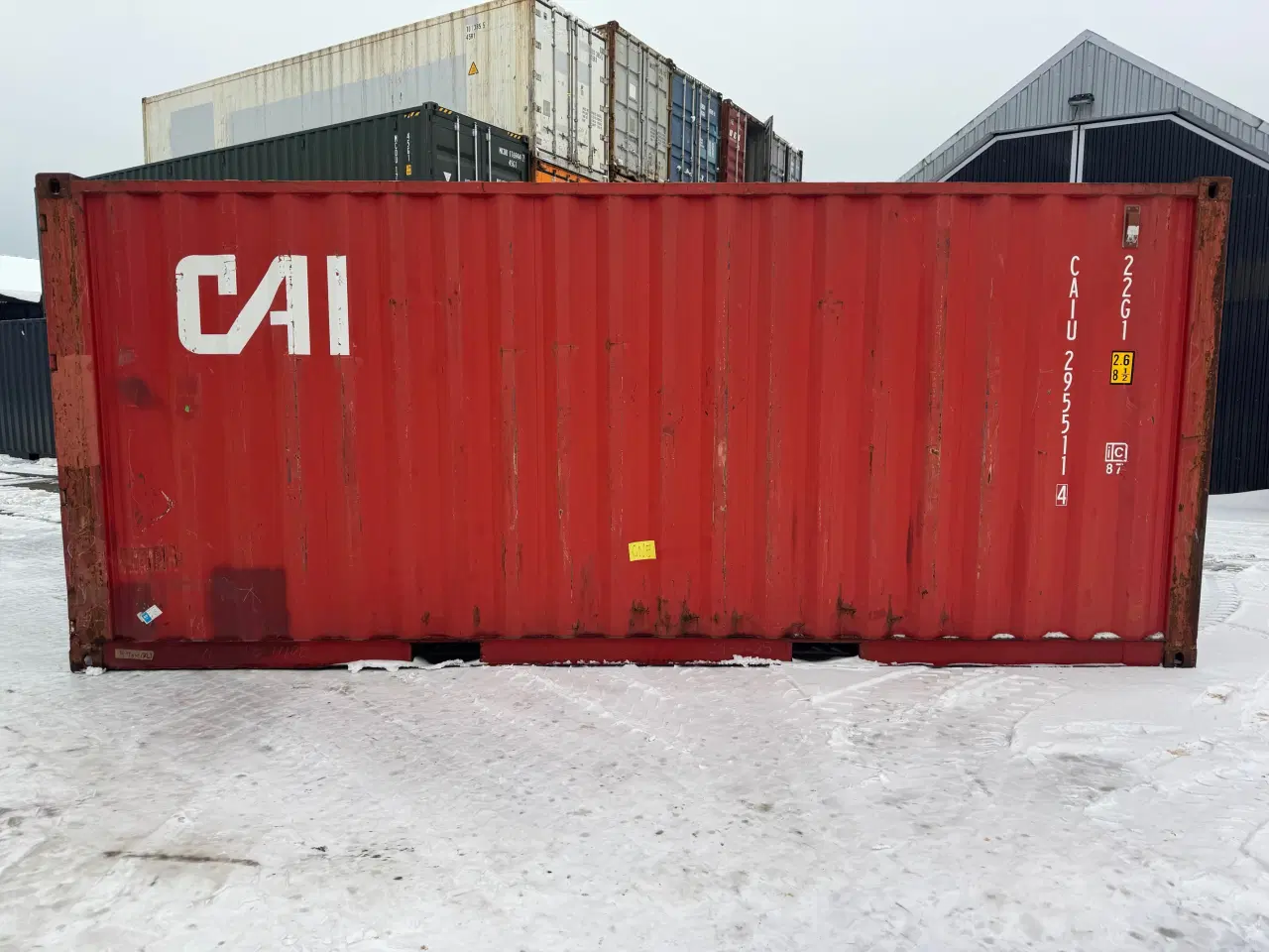Billede 3 - Brugt 20 fods Isoleret Container-ID: CAIU 295511-4