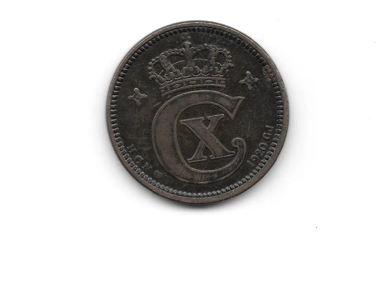 Billede 1 - C x 5 øre 1920