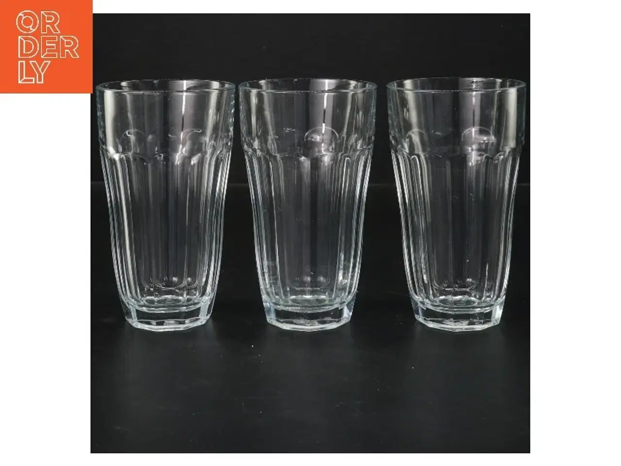 Billede 1 - Sæt med tre cafe latte drikkeglas fra Palaks (str. 14x8 cm)