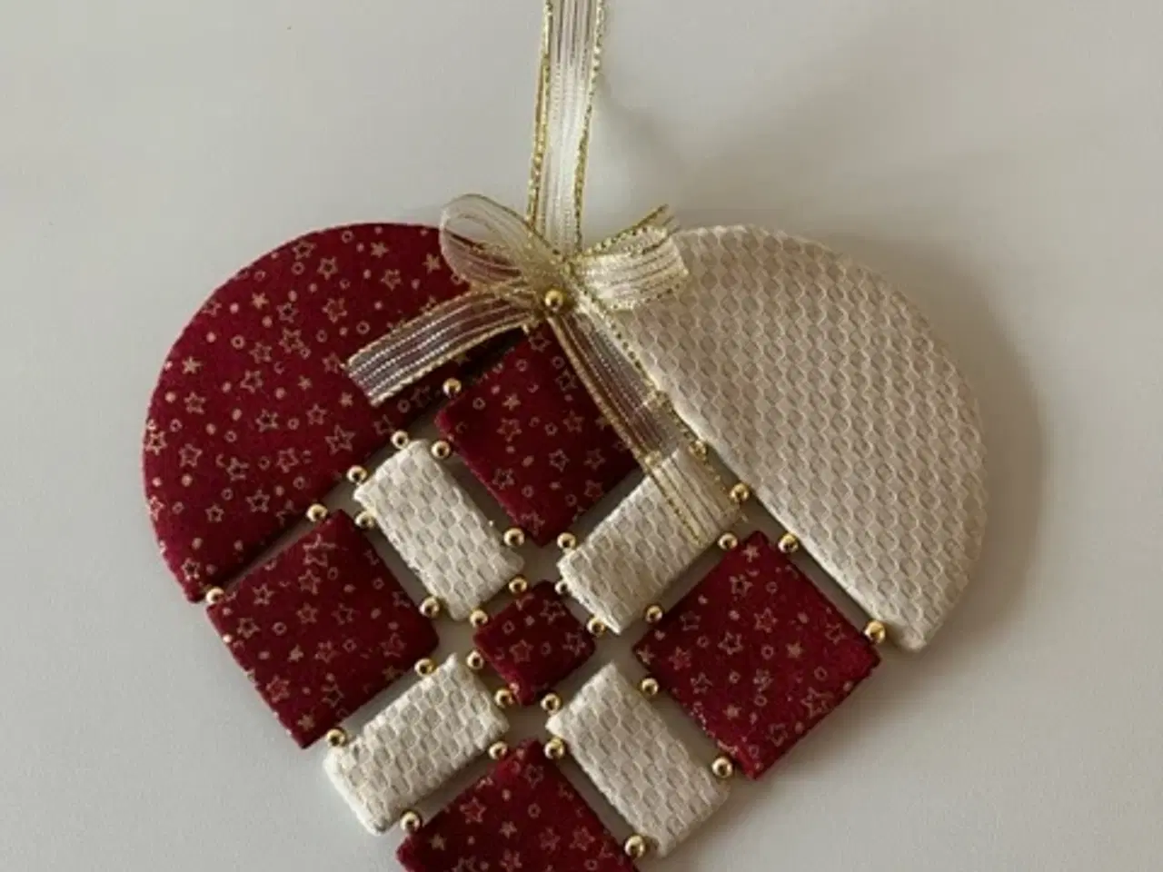 Billede 2 - Hjerte syet i patchwork