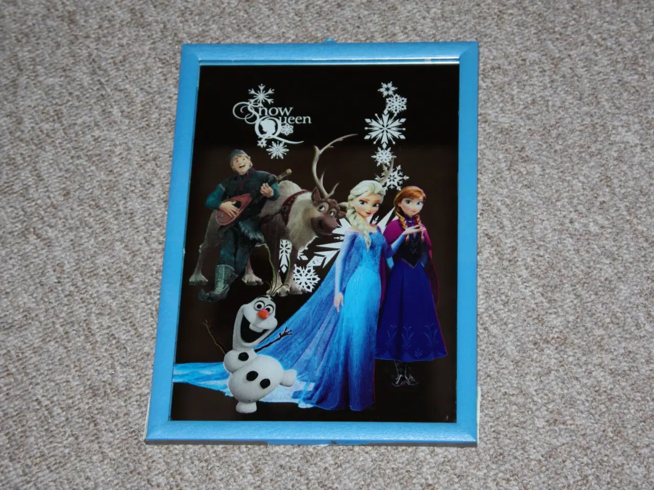 Billede 2 - Spejl med Disney motiv Frost Elsa & Anna 32 cm