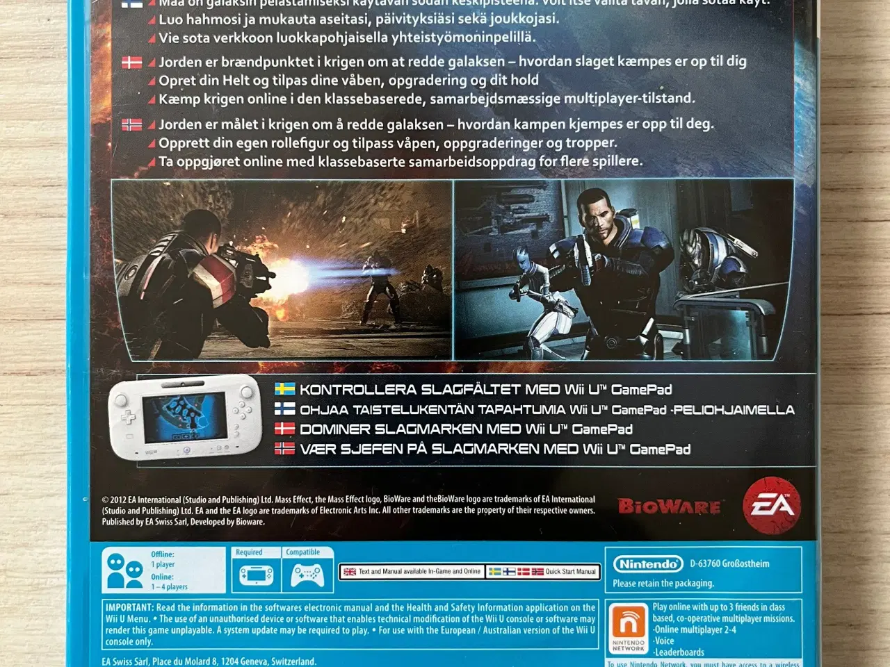 Billede 2 - (Wii U) Mass Effect 3