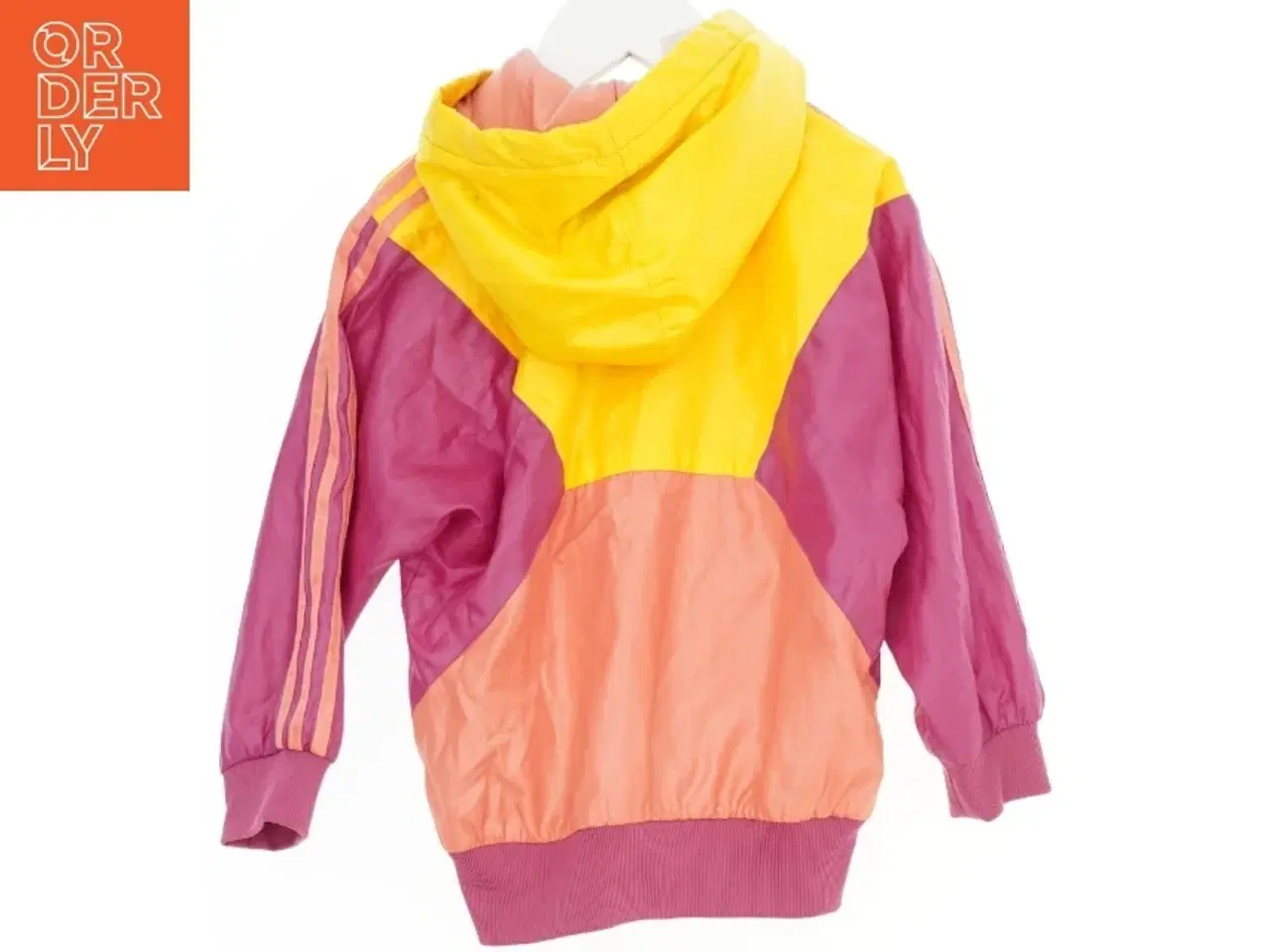 Billede 2 - Retro jakke med hætte fra Adidas (str. 92)