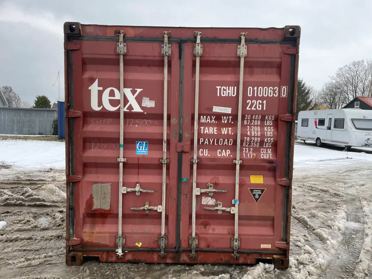 Billede 1 - 20 fods Container - ID: TGHU 010063-0
