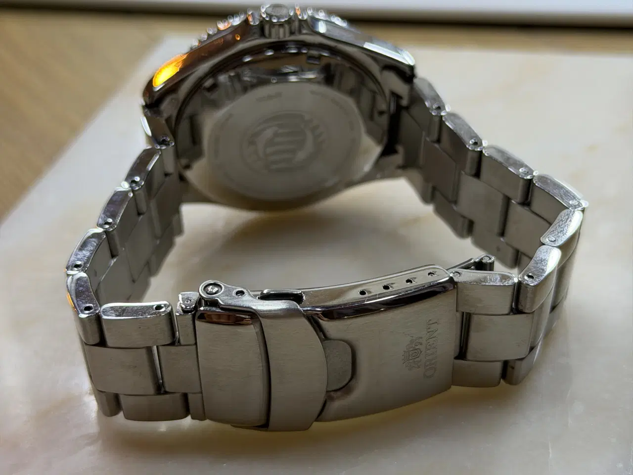 Billede 4 - Orient Kamasu automatic dykkerur med blå skive