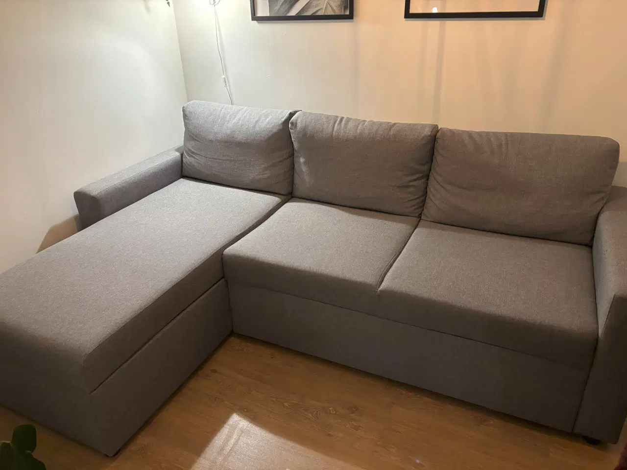 Billede 1 - Sovesofa med chaiselong