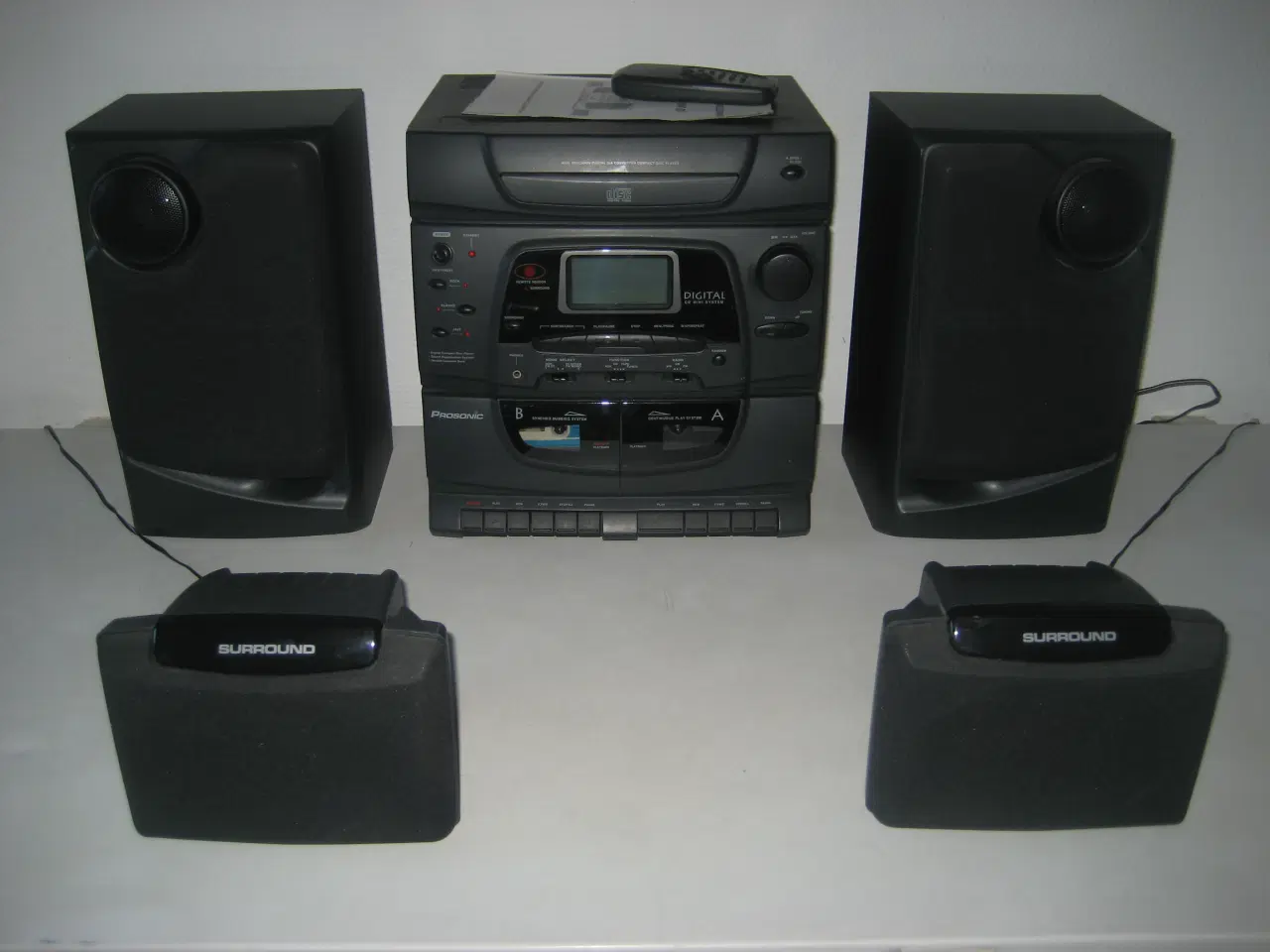 Billede 1 - Prosonic minianlæg med surround sound sælges