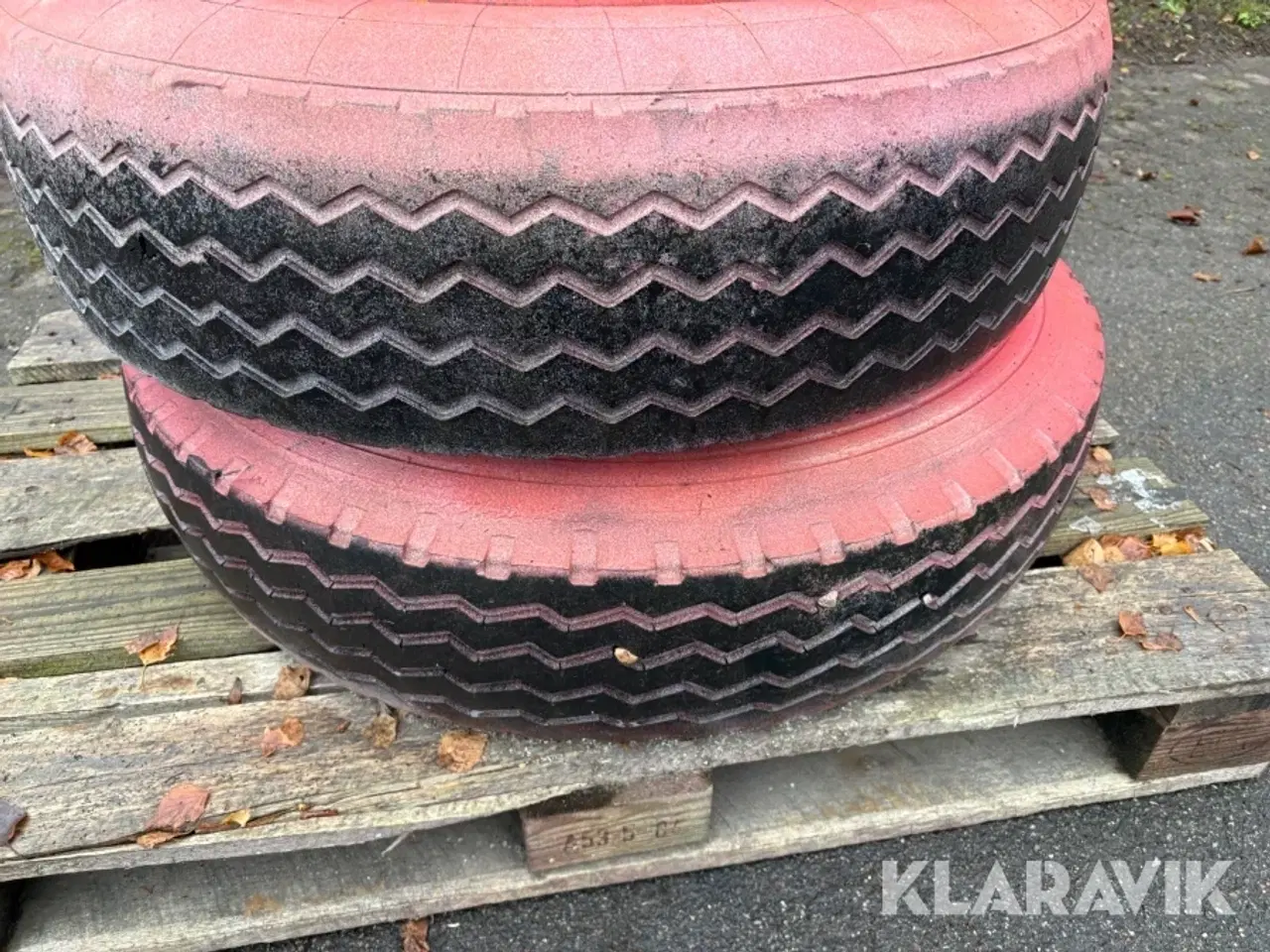 Billede 9 - Dæk med fælg Continental Radial GS RS 415