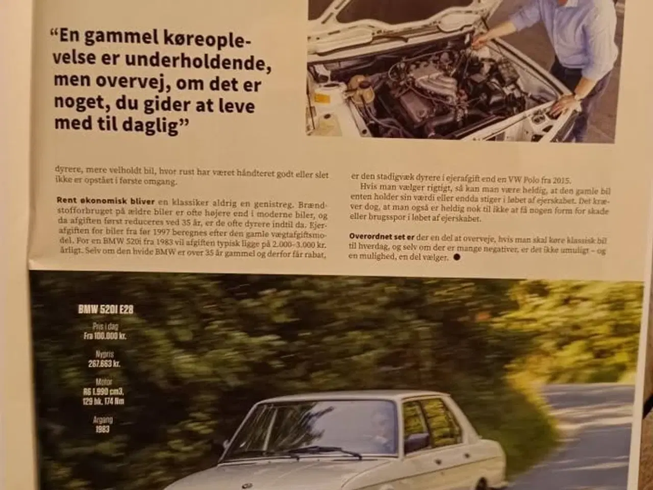 Billede 16 - 6-cyl række-BMW E28 520i veteranbil - NYSYNET