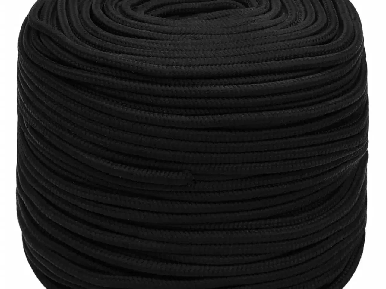 Billede 2 - Arbejdsreb 8 mm 50 m polyester sort