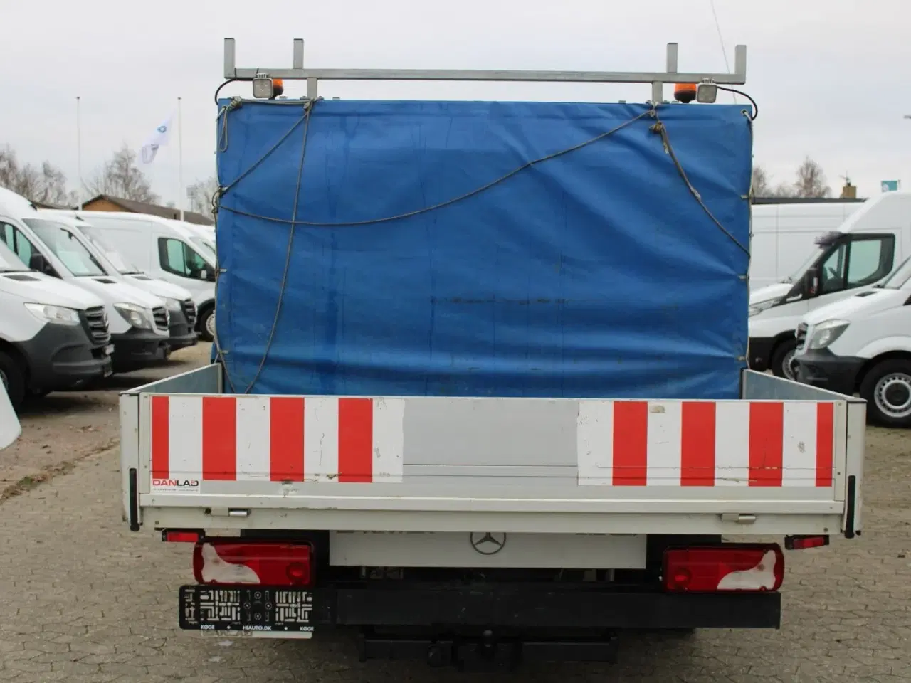 Billede 9 - Mercedes Sprinter 516 2,2 CDi A2 Mandskabsvogn m/lad RWD