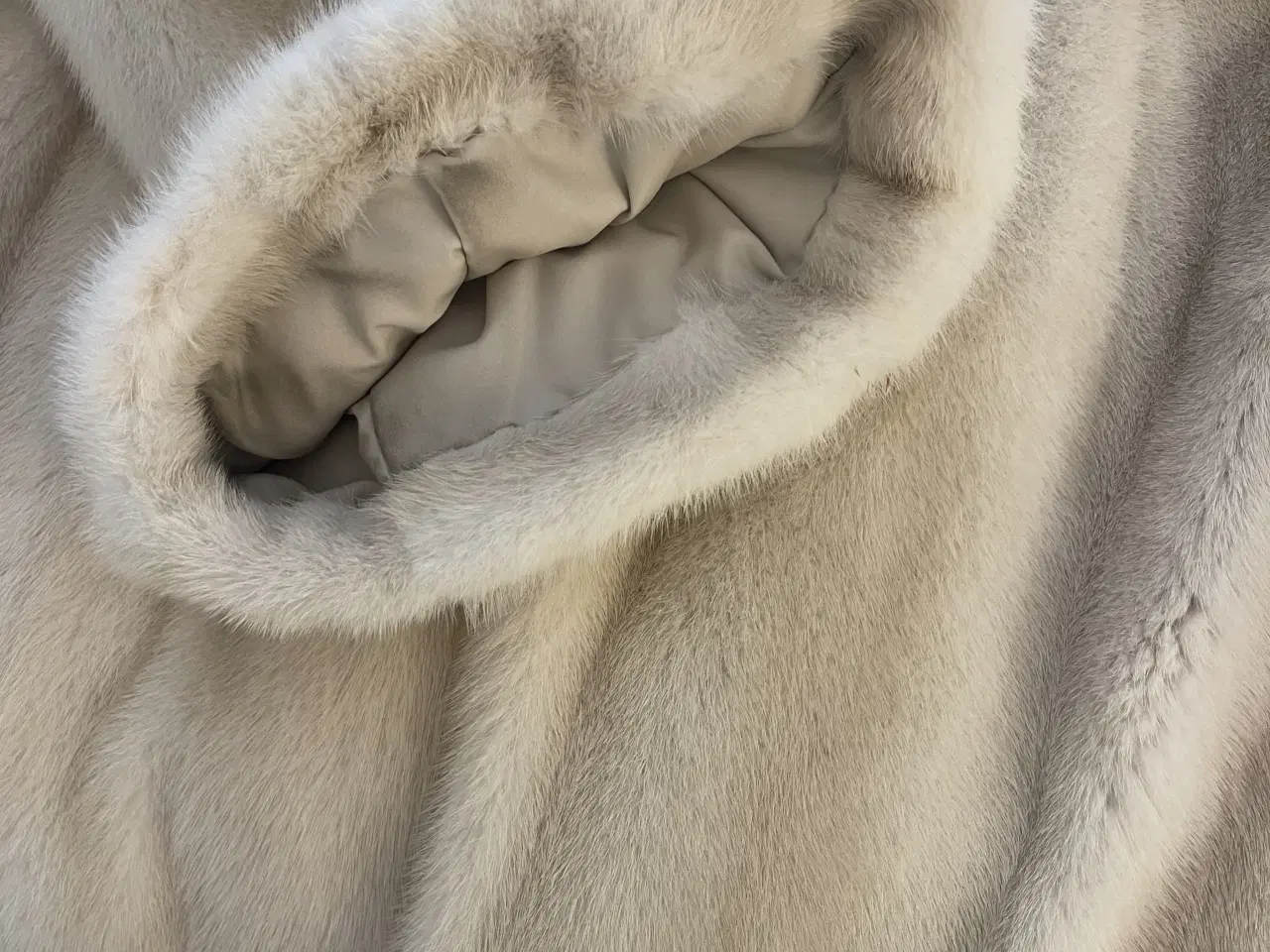 Billede 5 - Stampe mink pels halvlang 