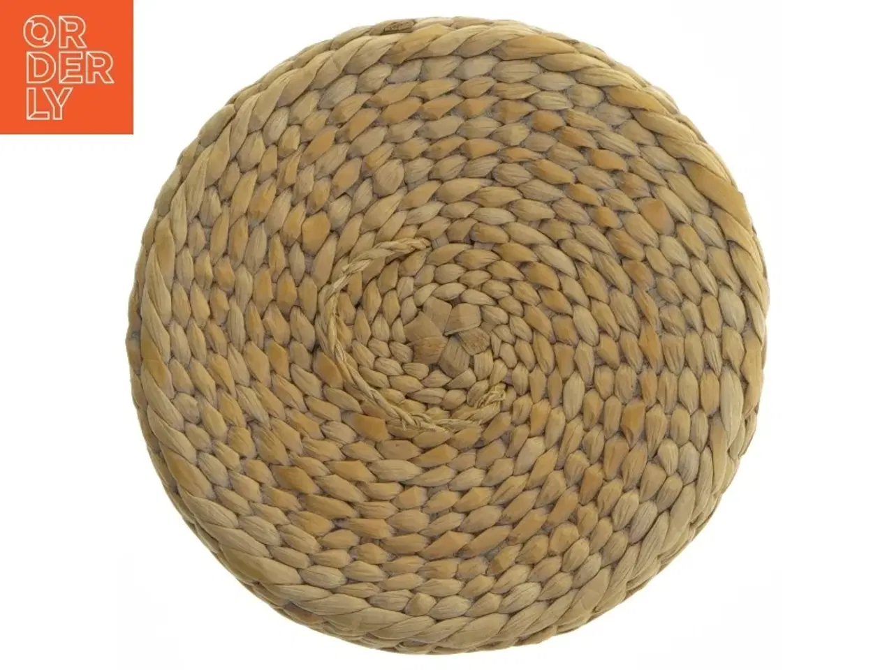 Billede 4 - Rund kurv med låg (str. Ø. 13 cm. længde. 11 cm)