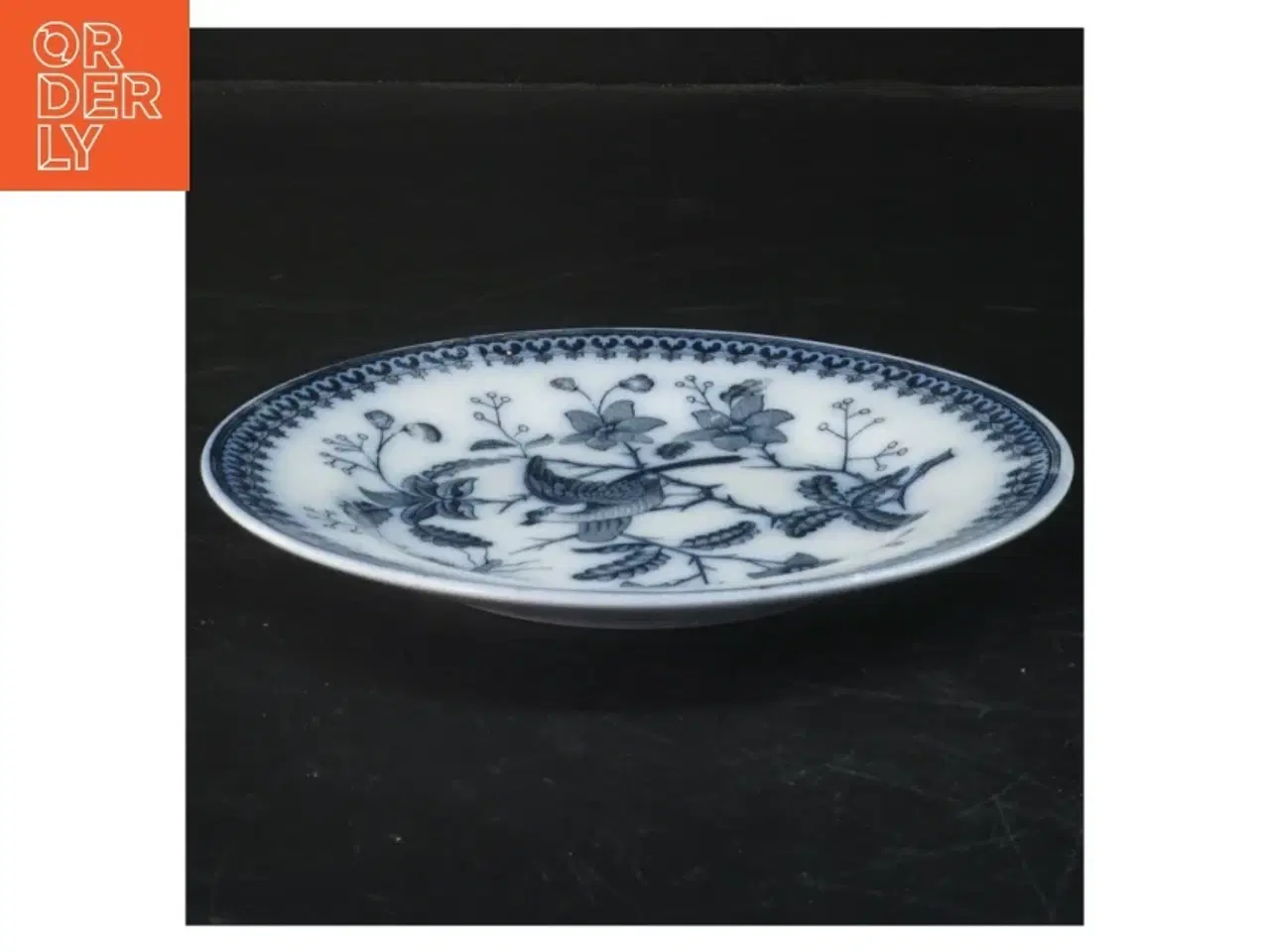 Billede 2 - Tallerken med blå dekor fra Villeroy & Boch (str. Ø 16,5 cm)