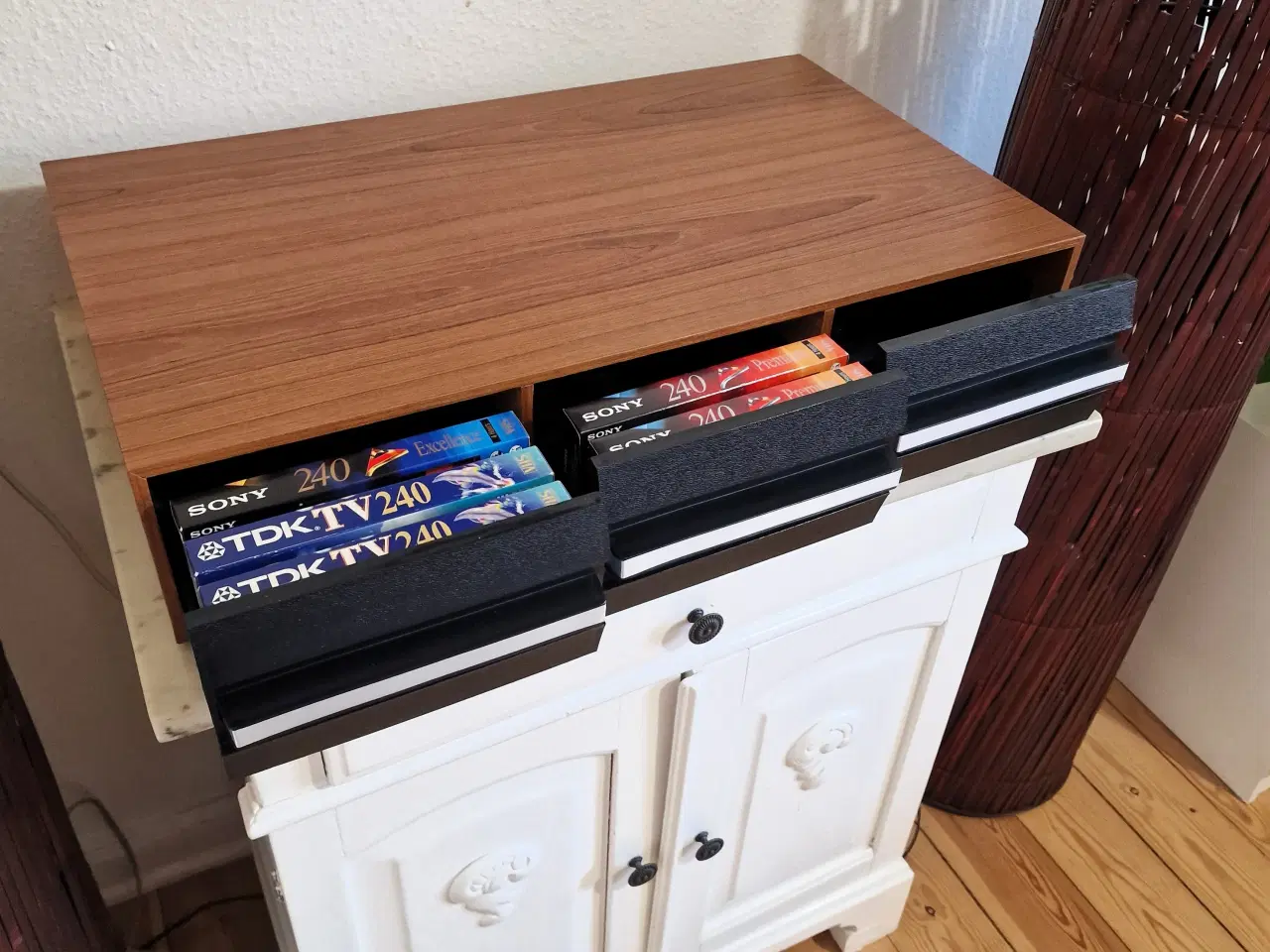 Billede 6 - Vintage VHS-videokassettebånd opbevarings organisa