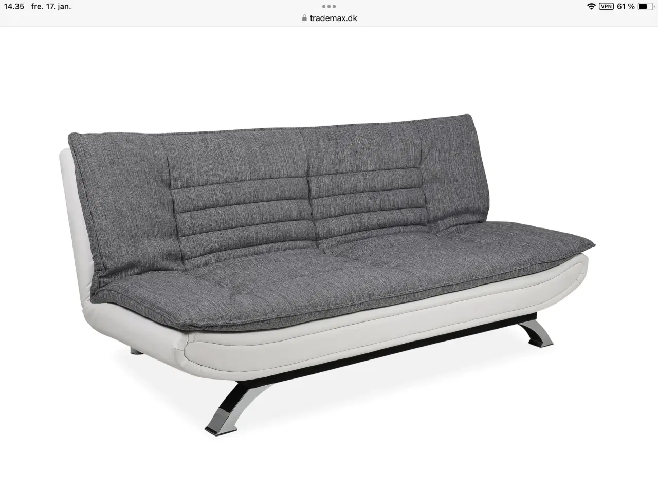 Billede 1 - Solid sovesofa