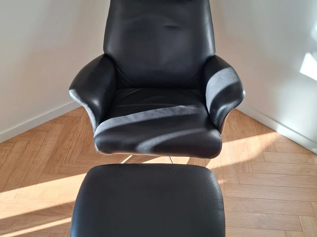 Billede 2 - Hjort Knudsen lænestol m.skammel