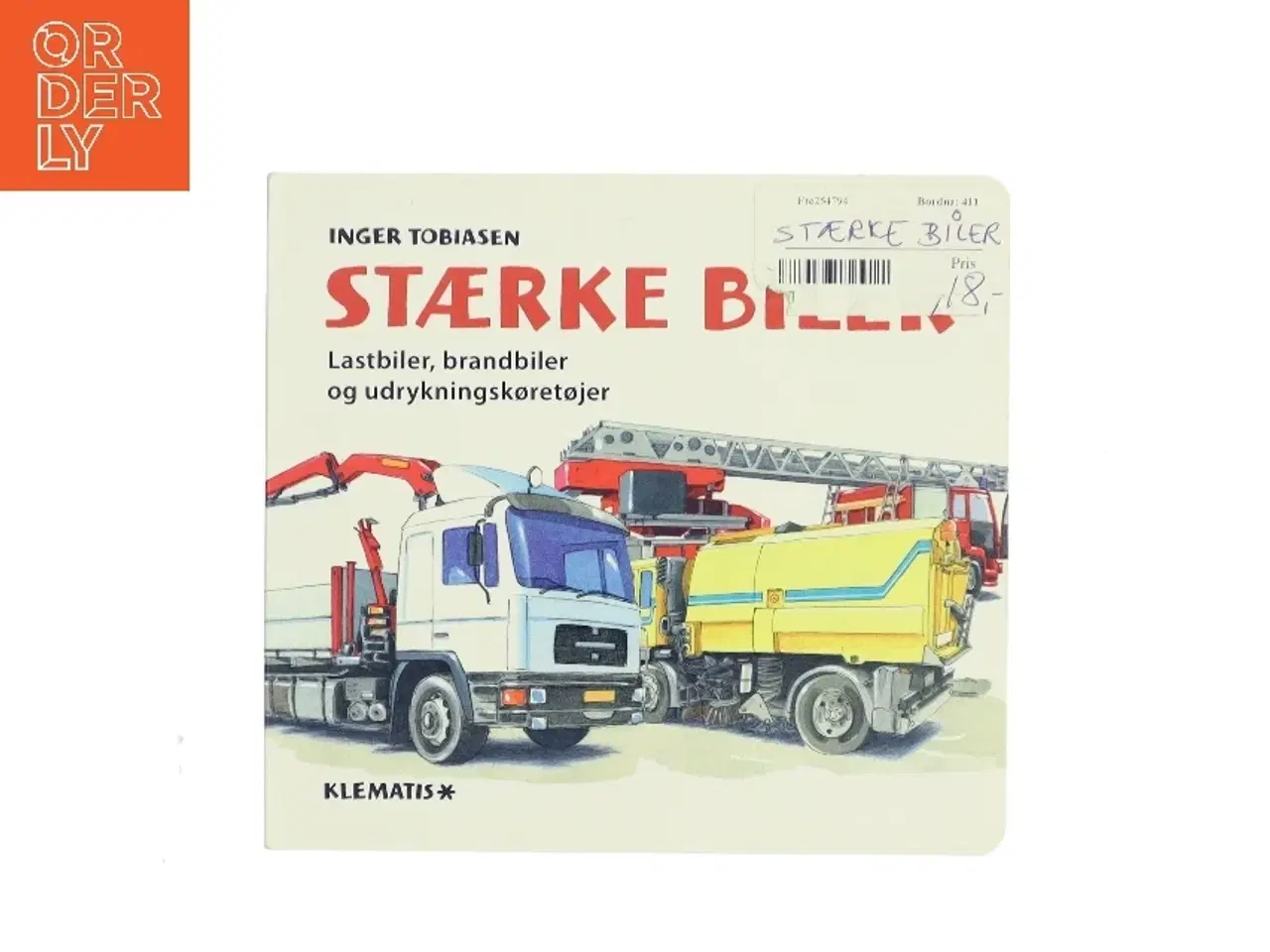 Billede 1 - Stærke biler af Inger Tobiasen (Bog)