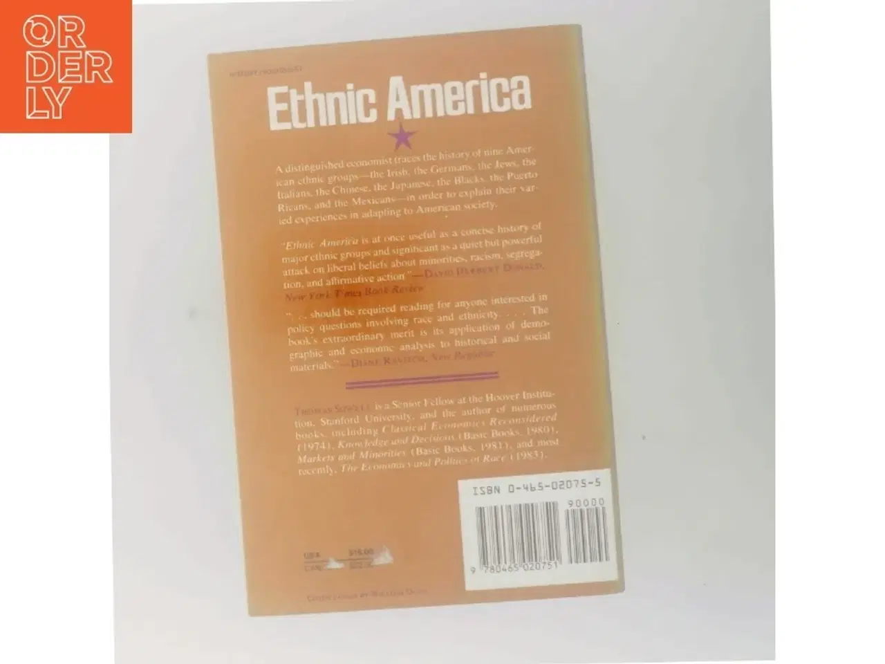 Billede 3 - Ethnic America af Thomas Sowell (Bog)