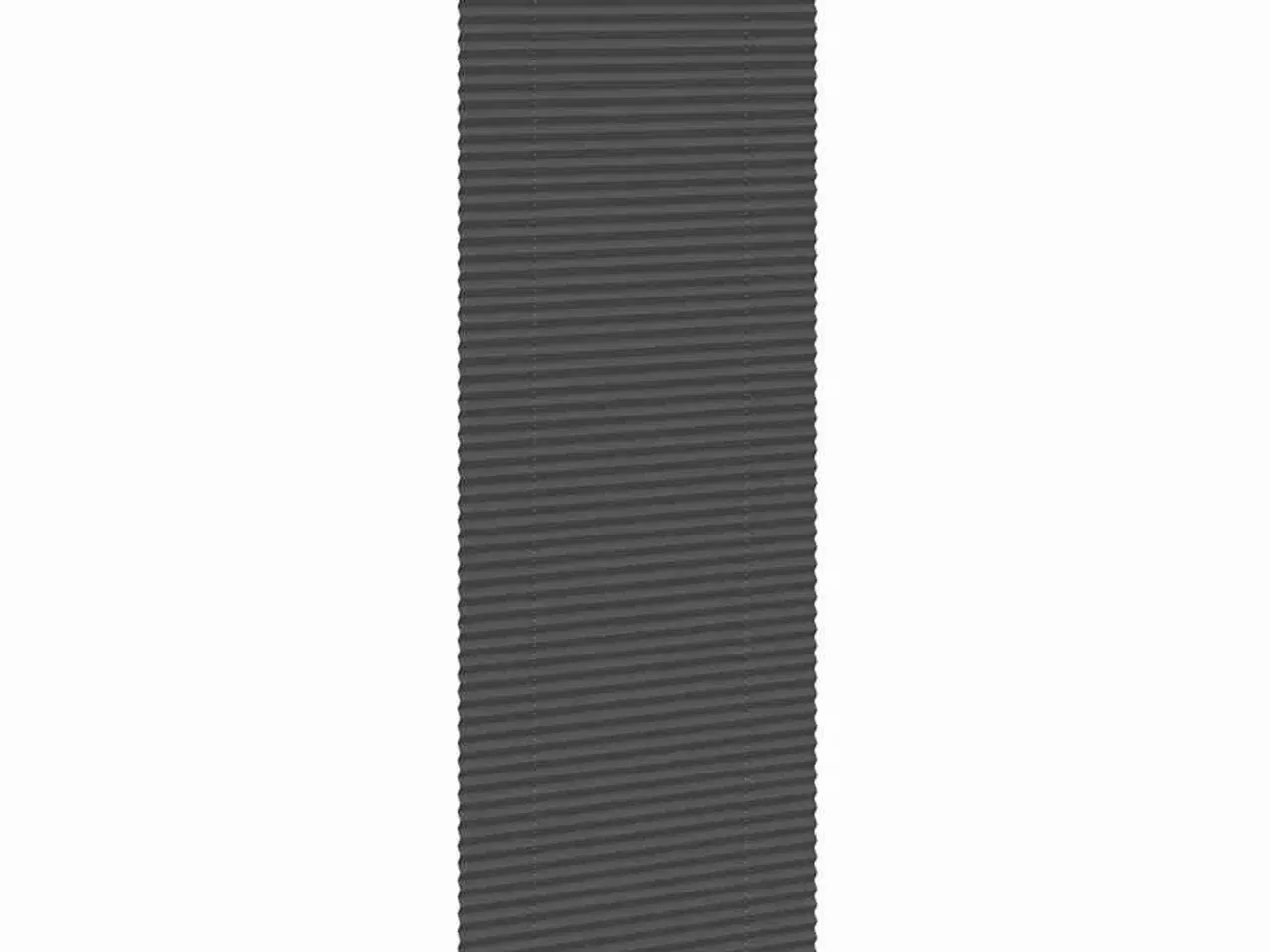 Billede 4 - Plisségardin Sort 80x200 cm Stofbredde 79,4 cm Polyester