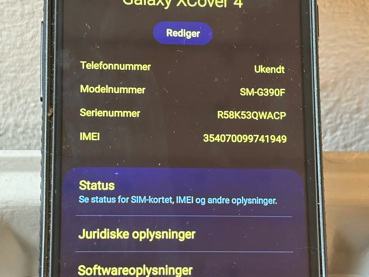 Billede 4 - Fin og velholdt Samsung Xcover 4