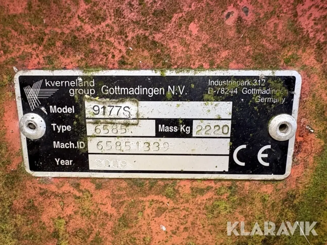 Billede 5 - Hørive Kverneland Taarup 9177S - 6585