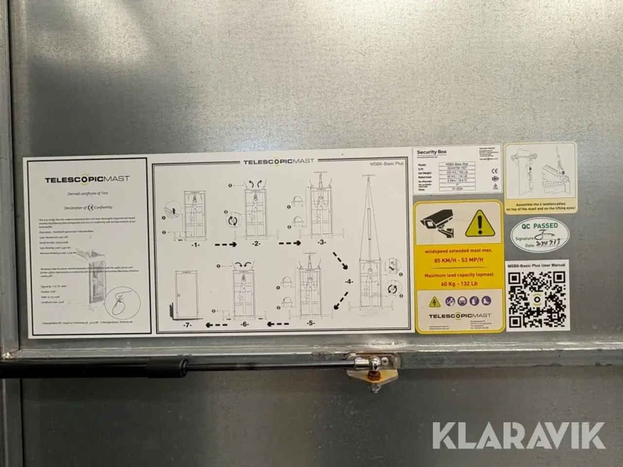 Billede 10 - Lys/kameramast Telescopic Mast MSB6-Basic Plus