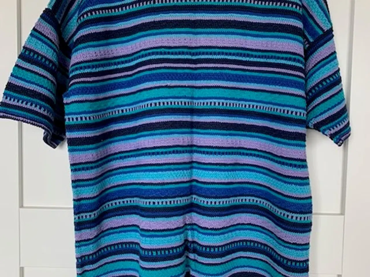 Billede 2 - Cardigan / trøje, hjemmestrikket i merc. egyptisk 