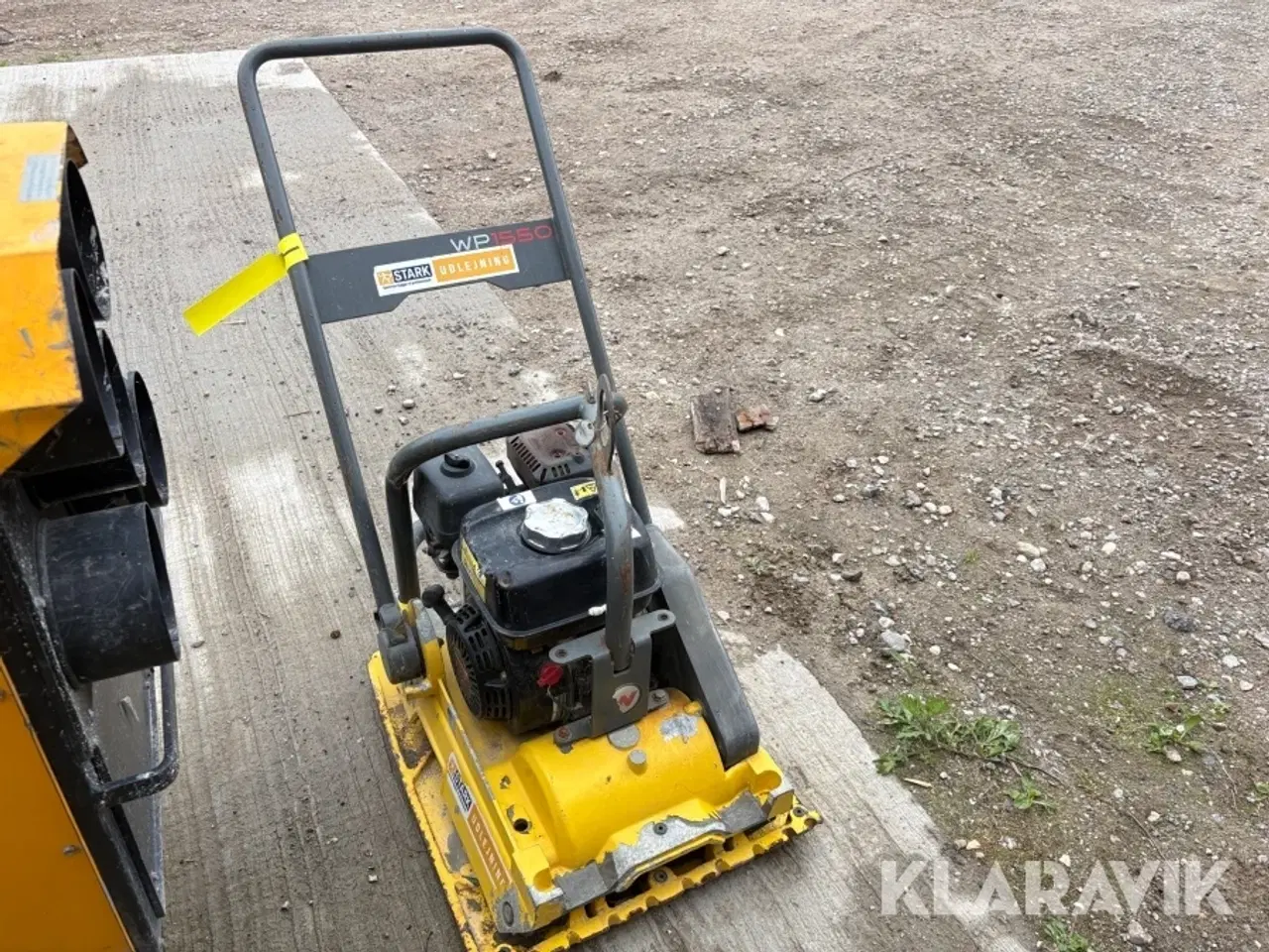 Billede 3 - Pladevibrator 89kg Wacker Neuson WP 1550