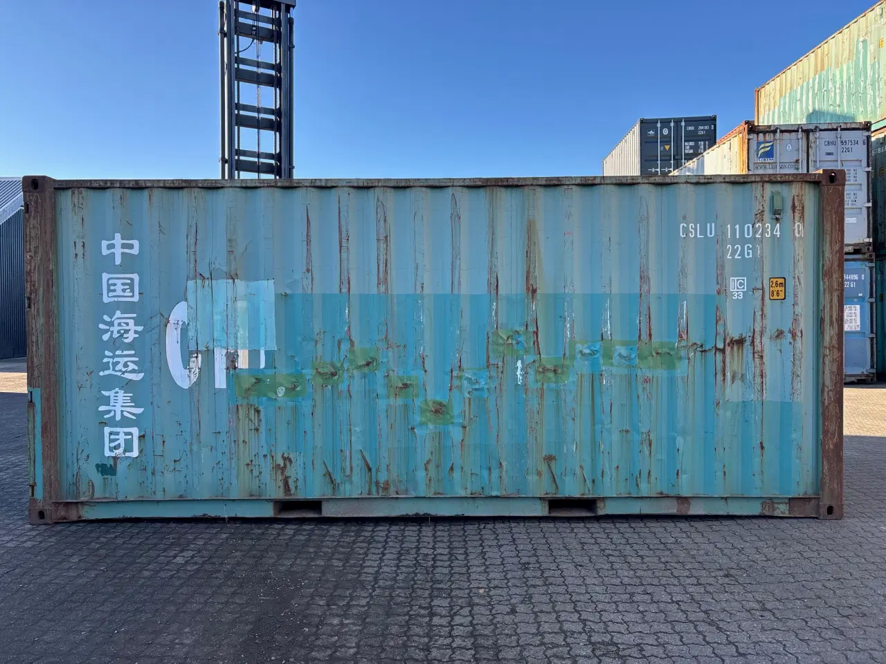 Billede 3 - 20 fods Container - ID: CSLU 110234-0