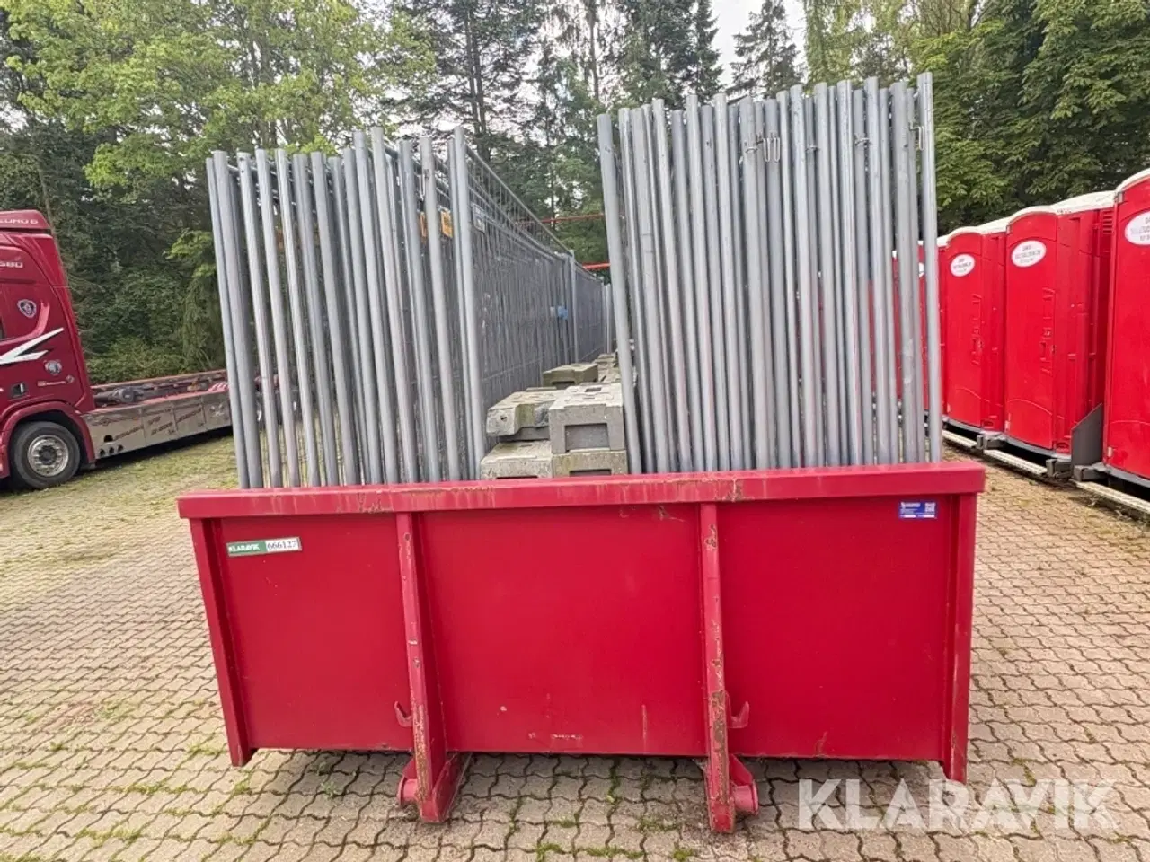 Billede 2 - Wirehejs lad med byggeplads hegn Sj Gruppen 100 styk