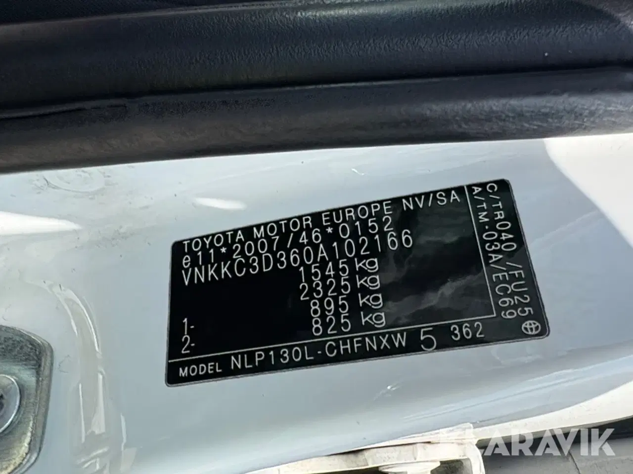 Billede 6 - Varebil Toyota Yaris Van 1.4D-4D