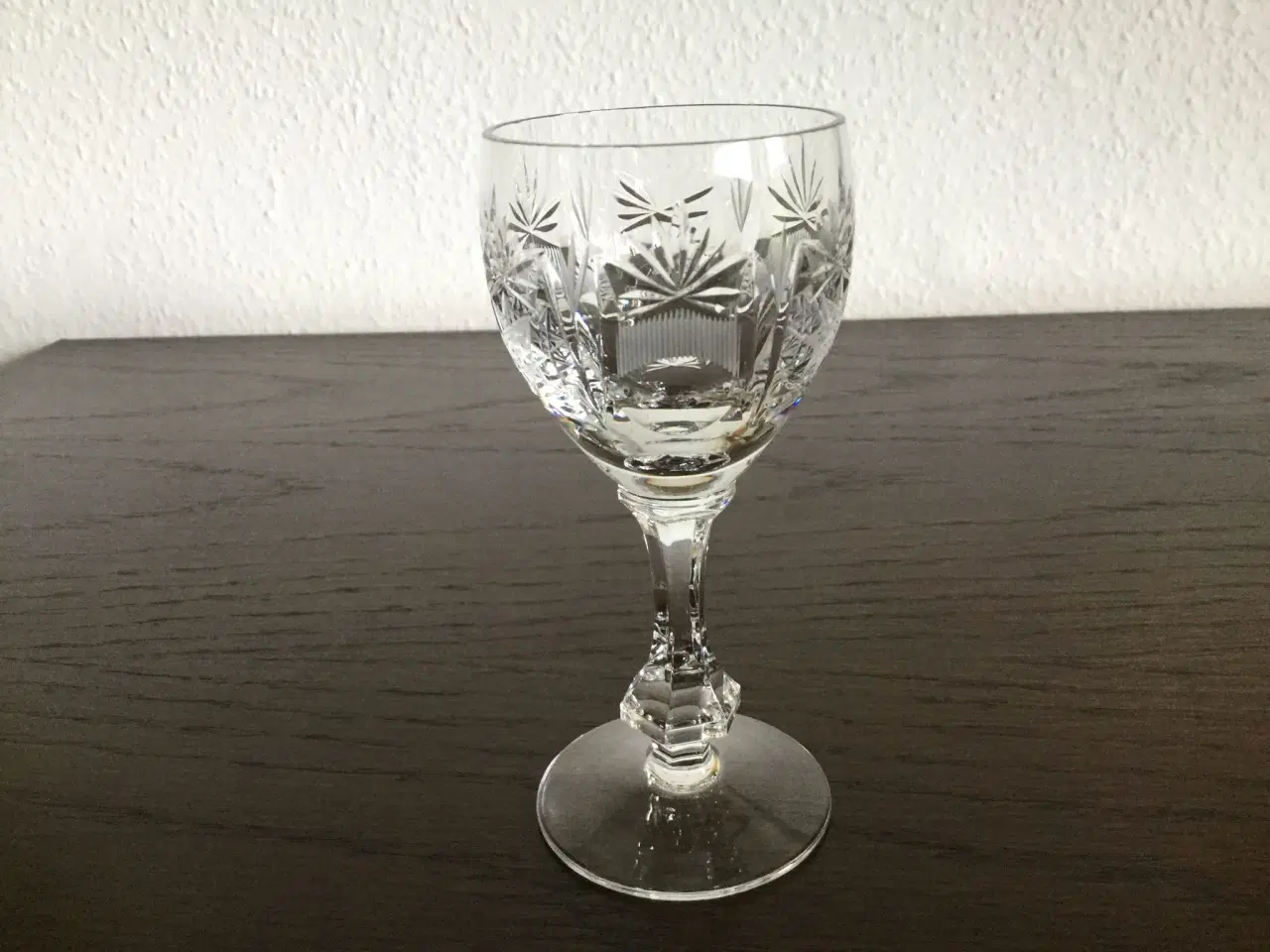 Billede 4 - 4 stk. KRYSTAL Heidelberg glas.