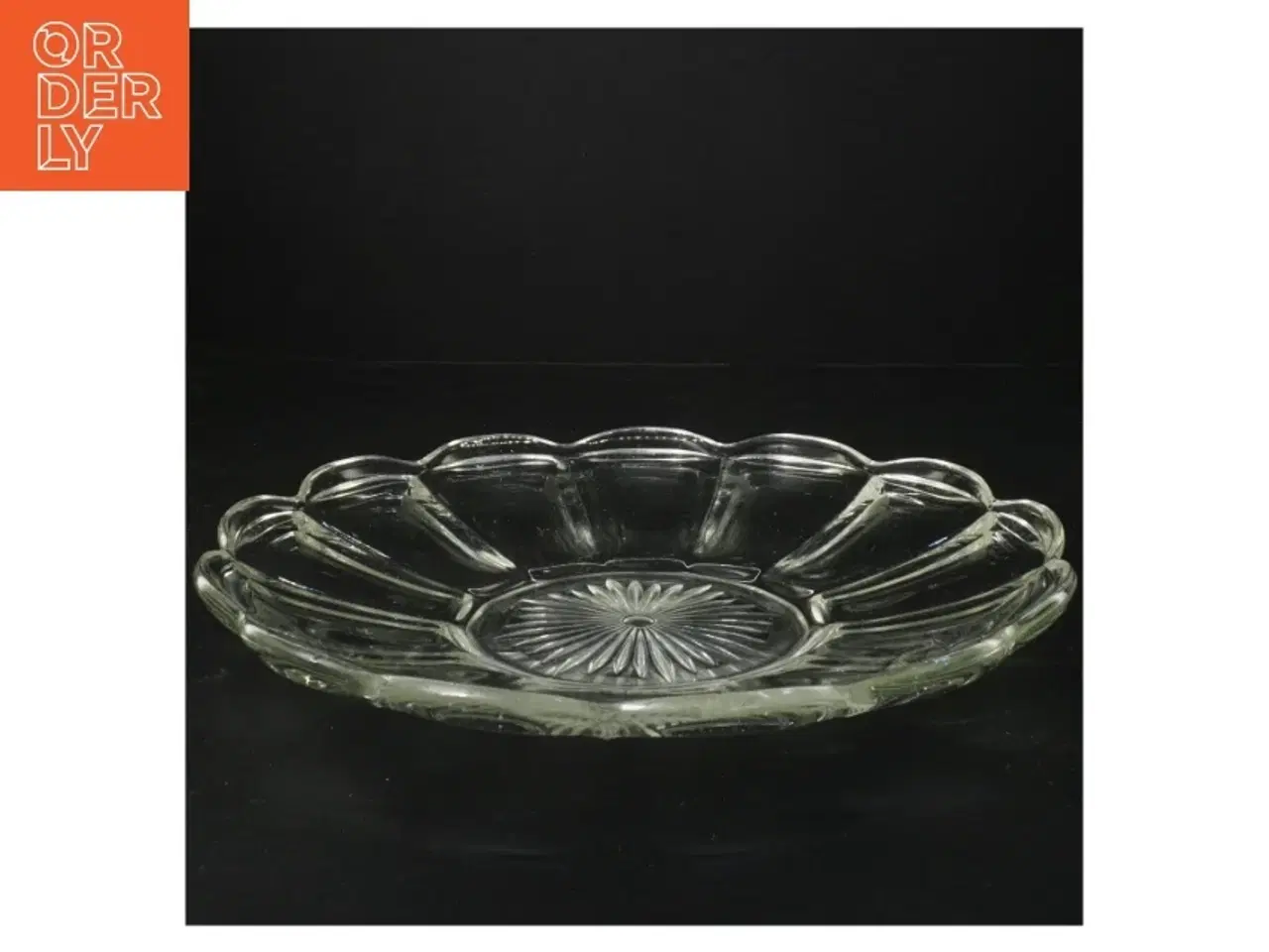 Billede 1 - Glasfad (str. Ø 30 cm)