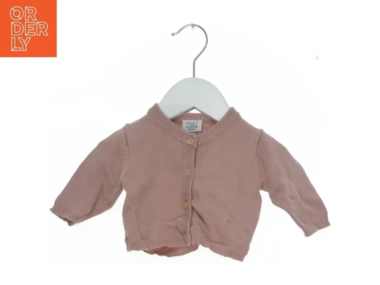 Billede 1 - Lyserød cardigan til børn fra Hust & Claire (str. 50)