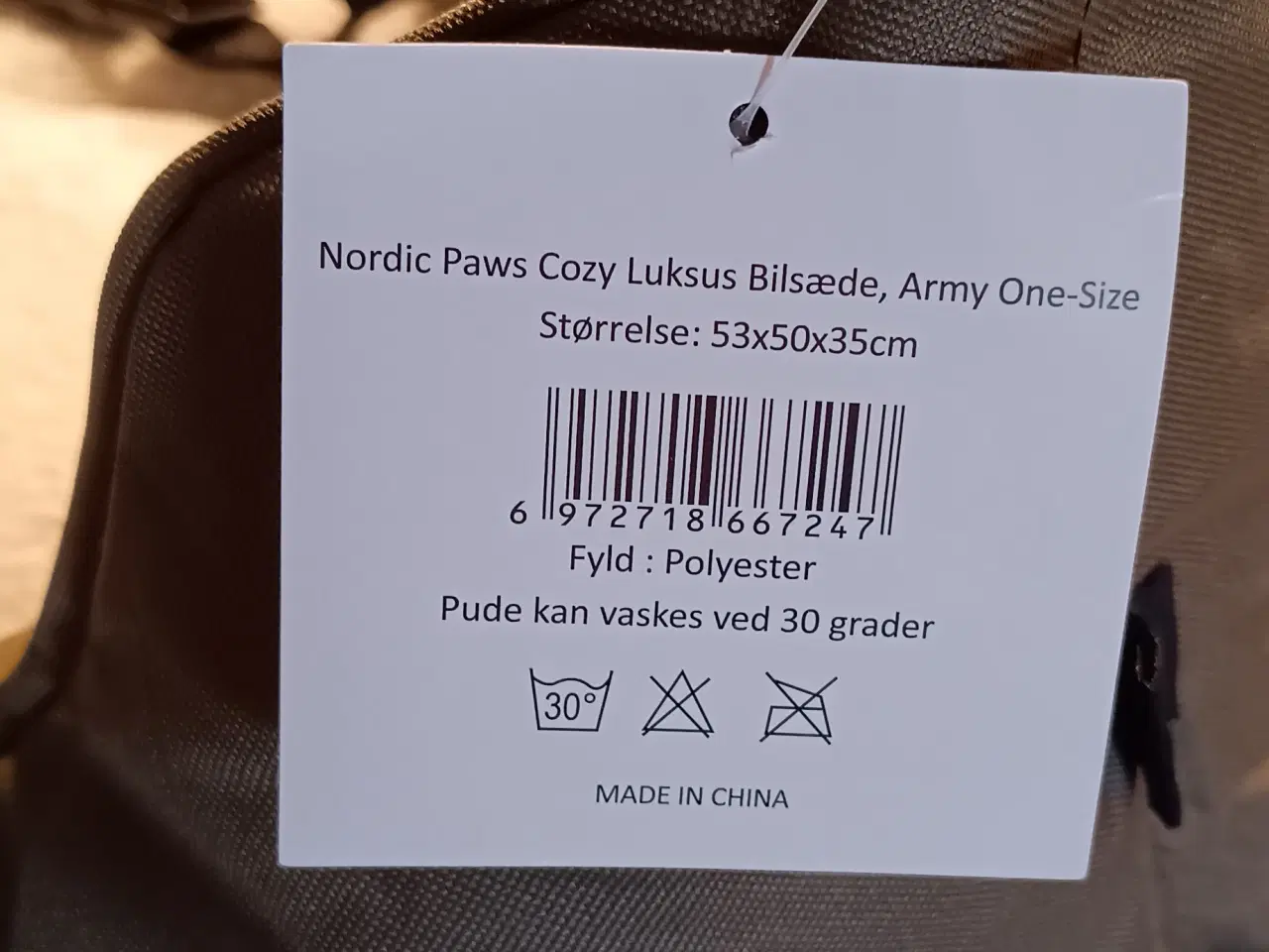 Billede 4 - Nordic Paws Luksus bilsæde til hund