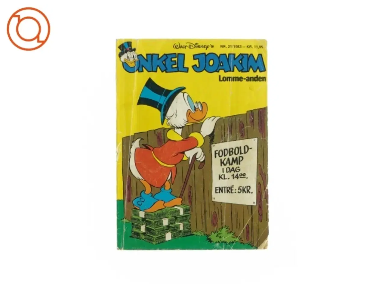 Billede 1 - Onkel Joakim Lomme-anden (bog)