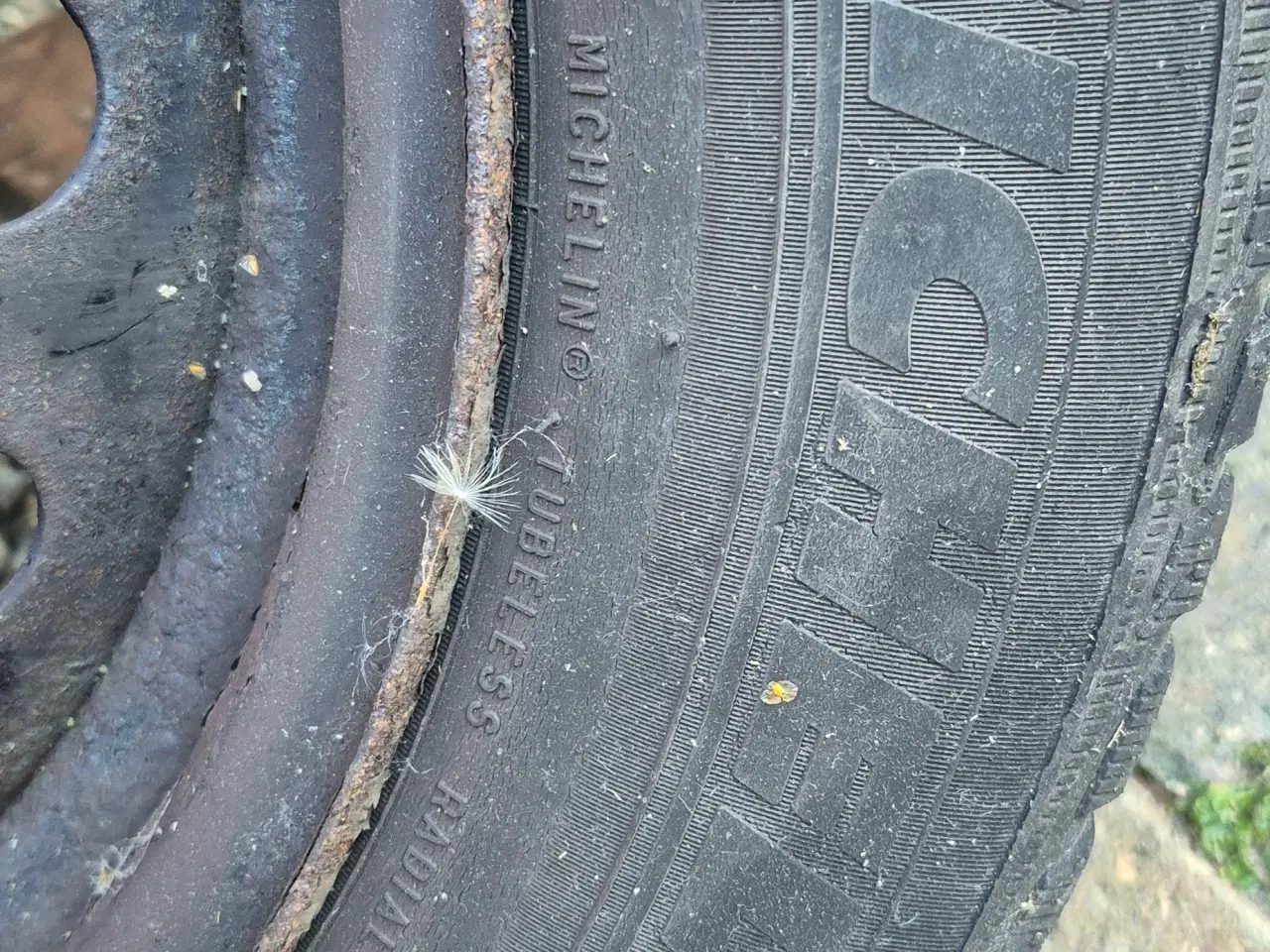 Billede 3 - Stålfælge med Michelin vinterdæk